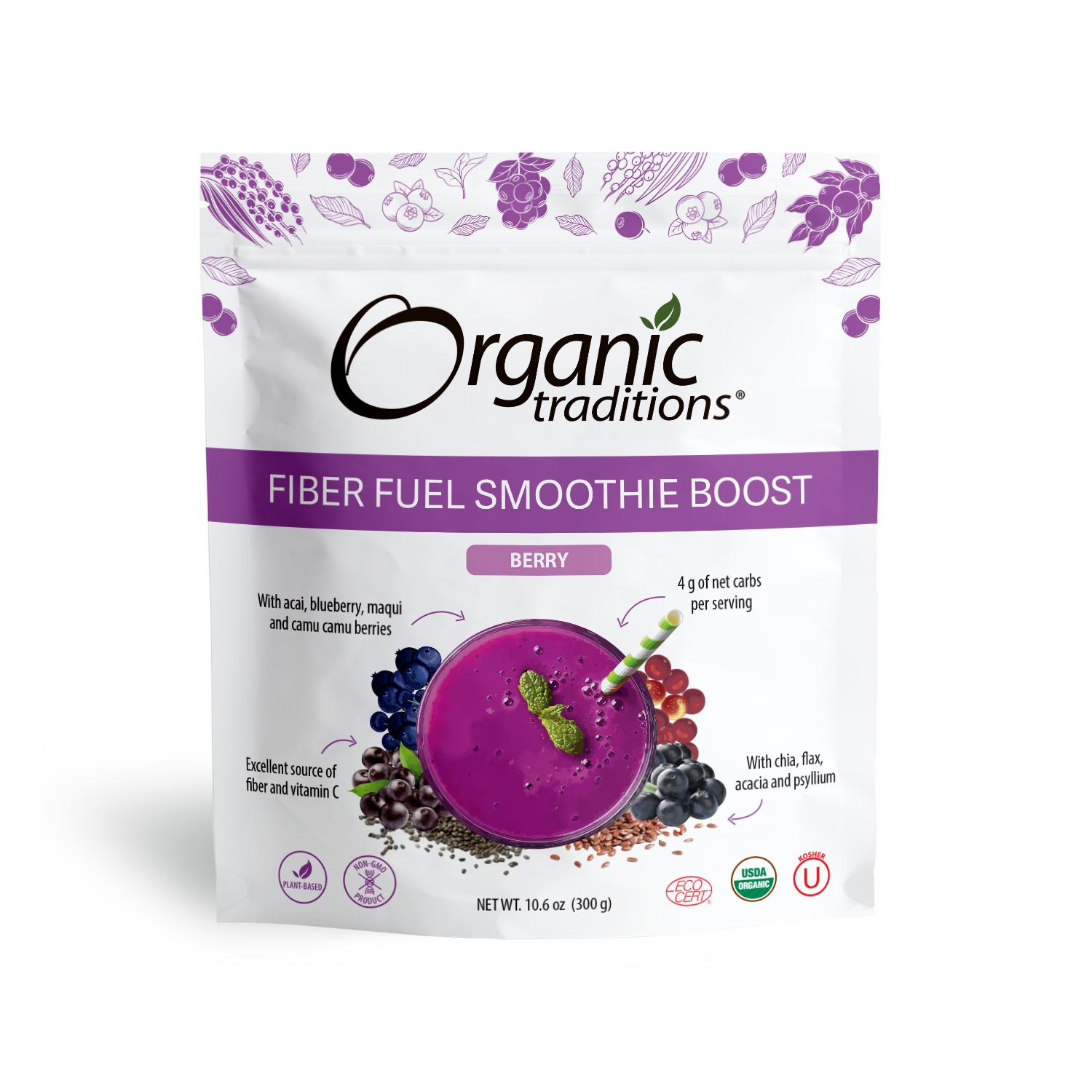 Fiber Fuel Smoothie Boost- Berry