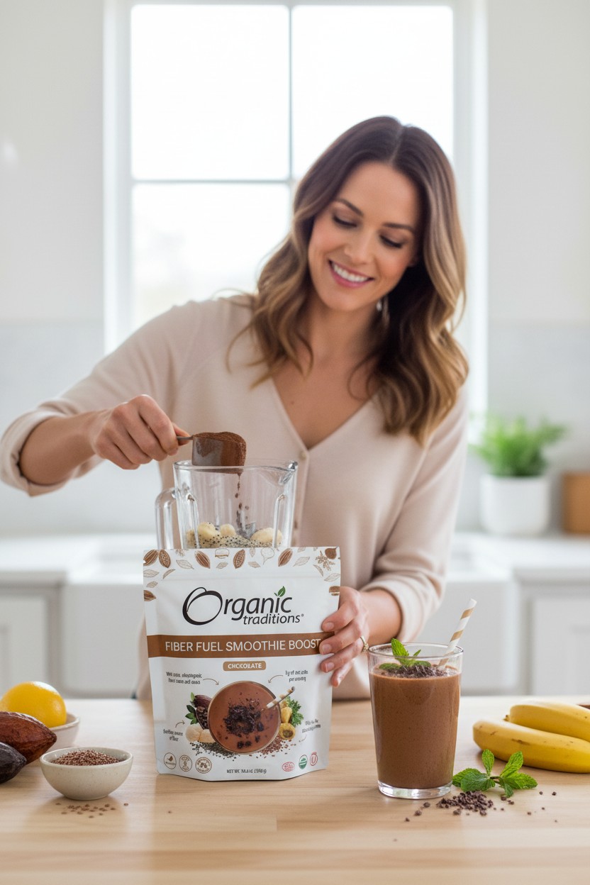 Fiber Fuel Smoothie Boost Chocolate