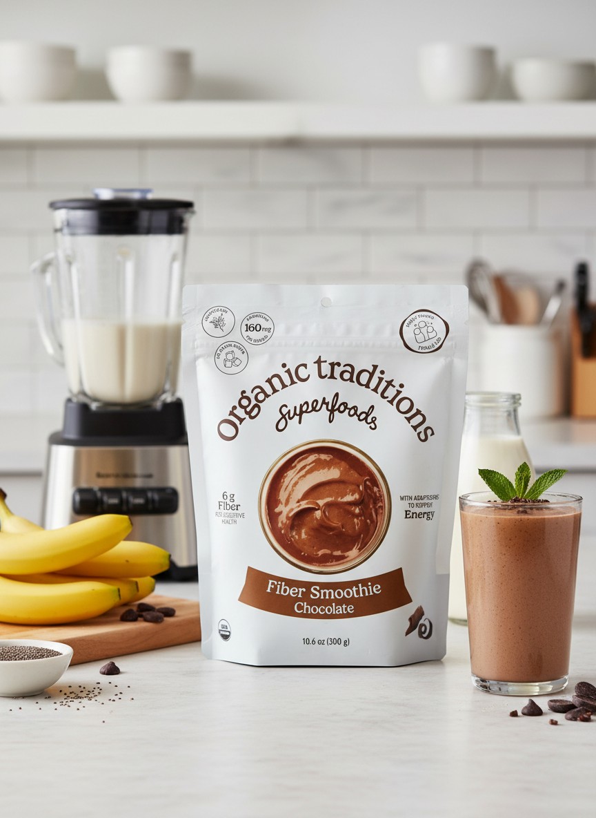 Fiber Fuel Smoothie Boost Chocolate